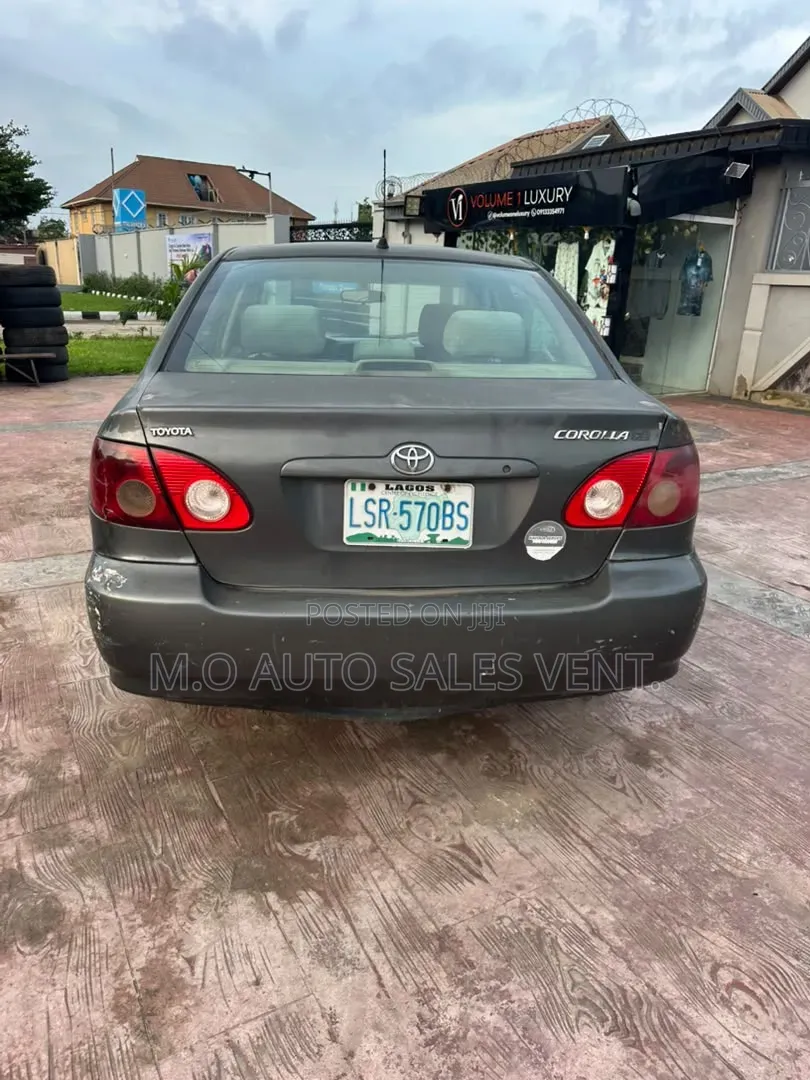 Toyota Corolla 2007 Gray