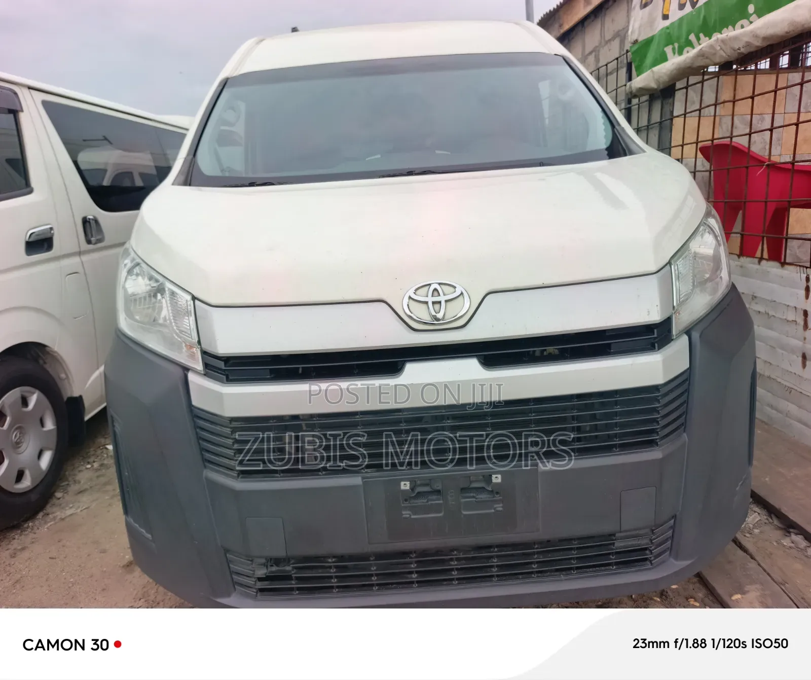 Toyota HiAce 2023 White