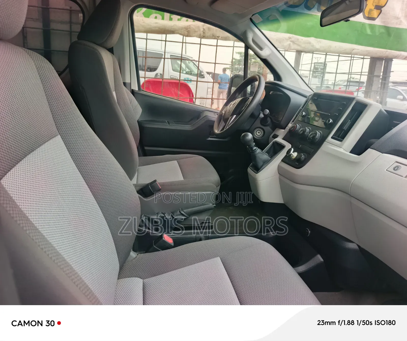 Toyota HiAce 2023 White