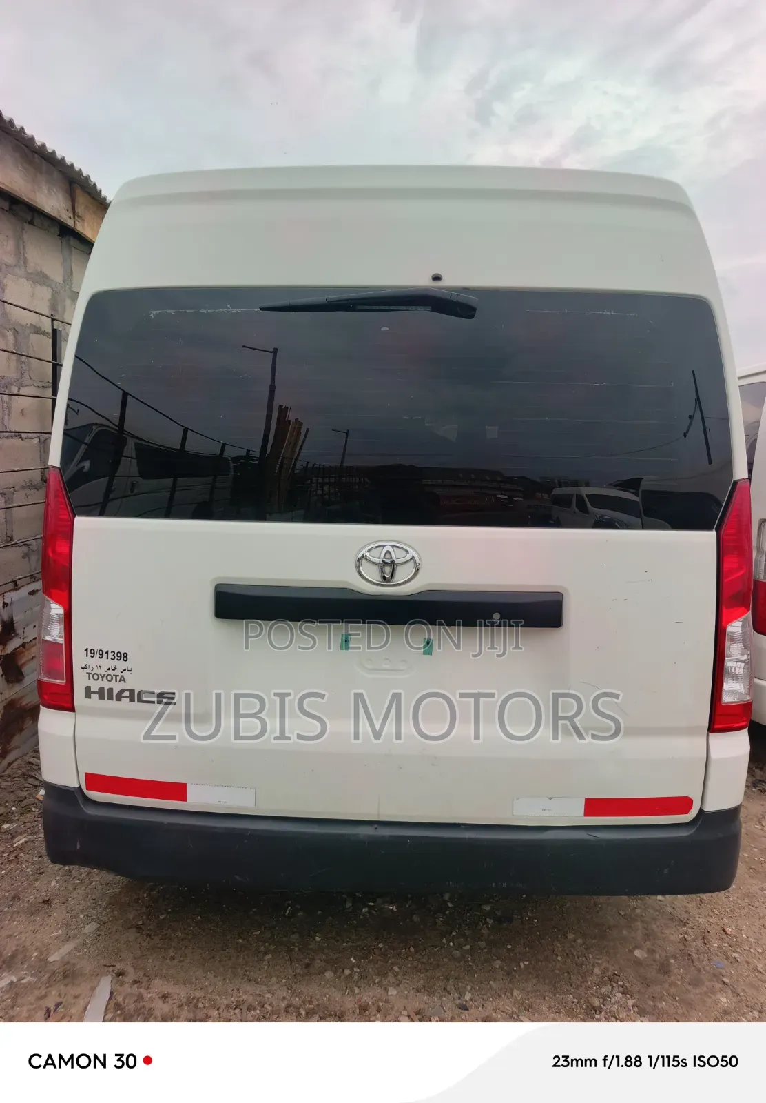 Toyota HiAce 2023 White