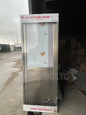 Aluminum Toilet and Bathroom Door