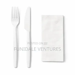 50pcs Individually Wrapped Cutlery Set