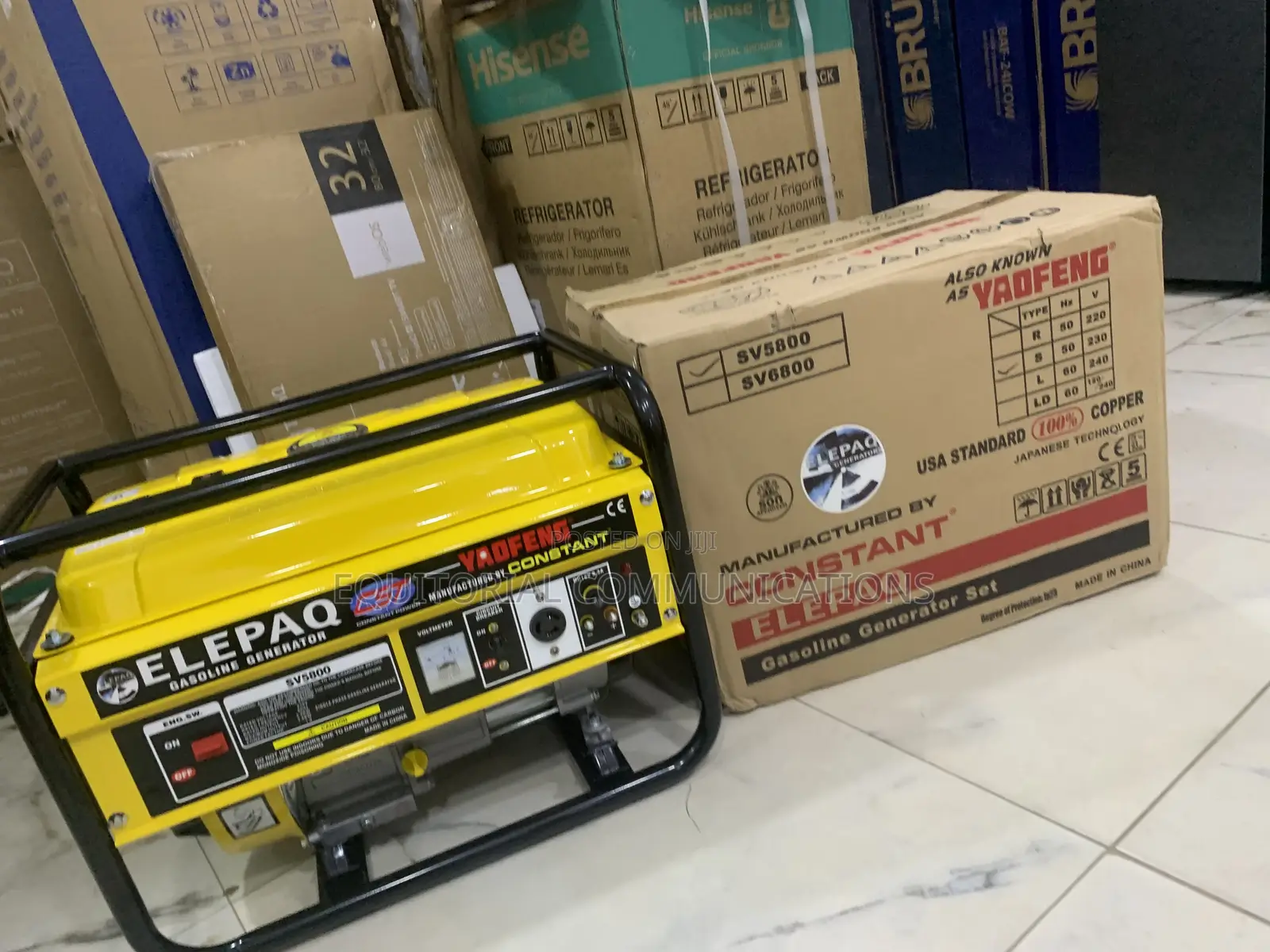 Elepaq SV5800 Constant Generator Powerful Performance With Easy Start
