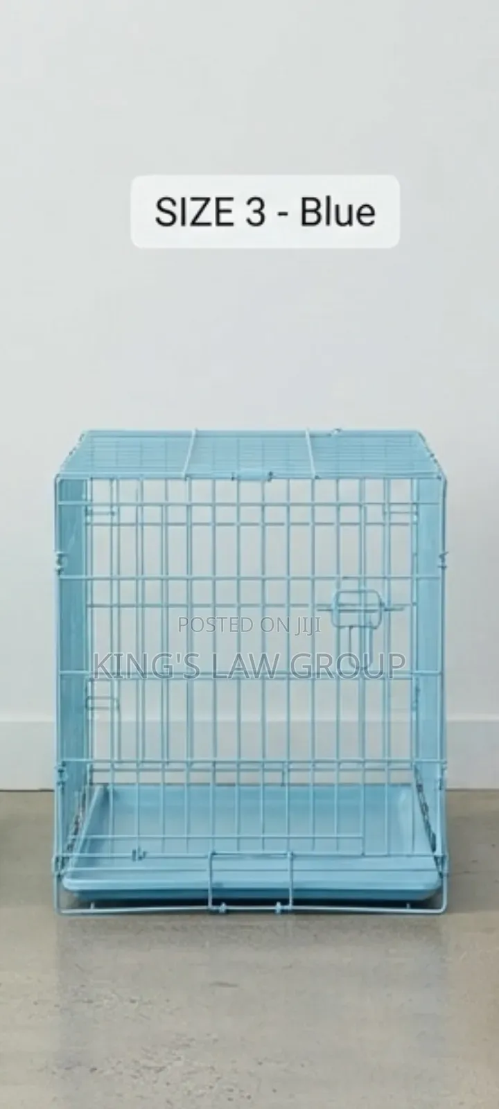 Size 3 Collapsible Dog Cage
