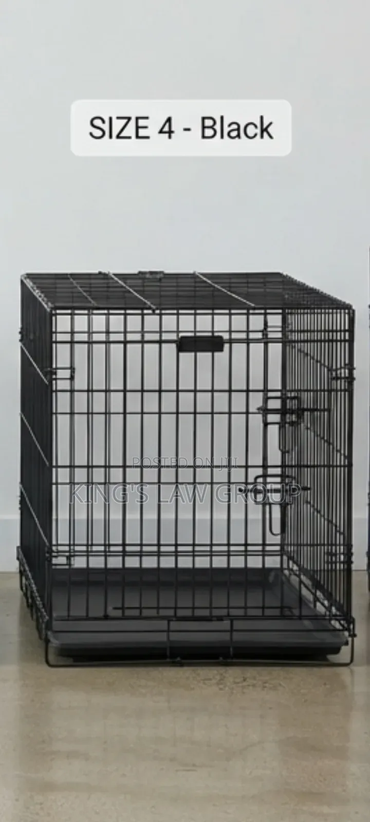 Size 4 Collapsible Dog Cage