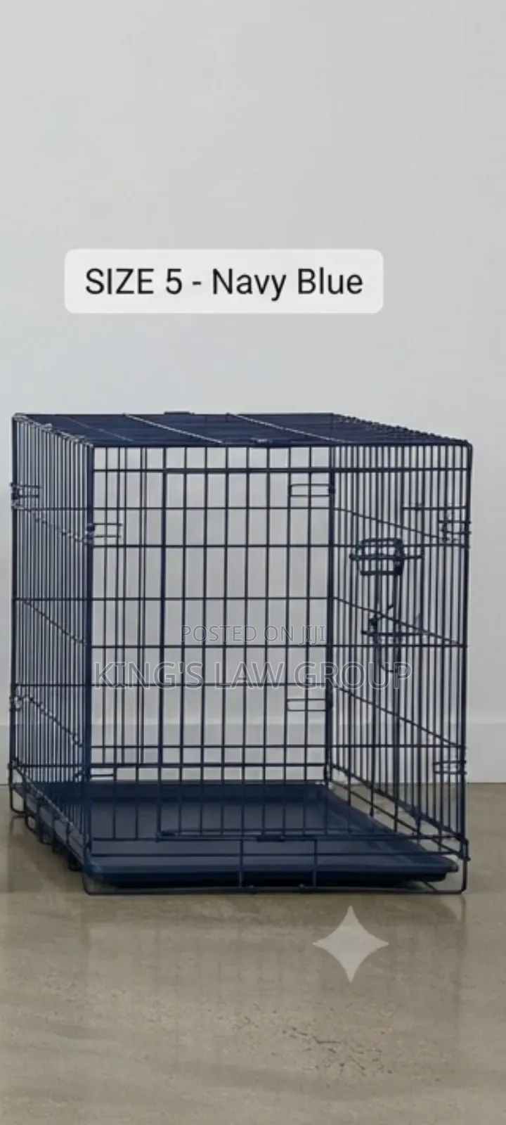 Size 5 Collapsible Dog Cage
