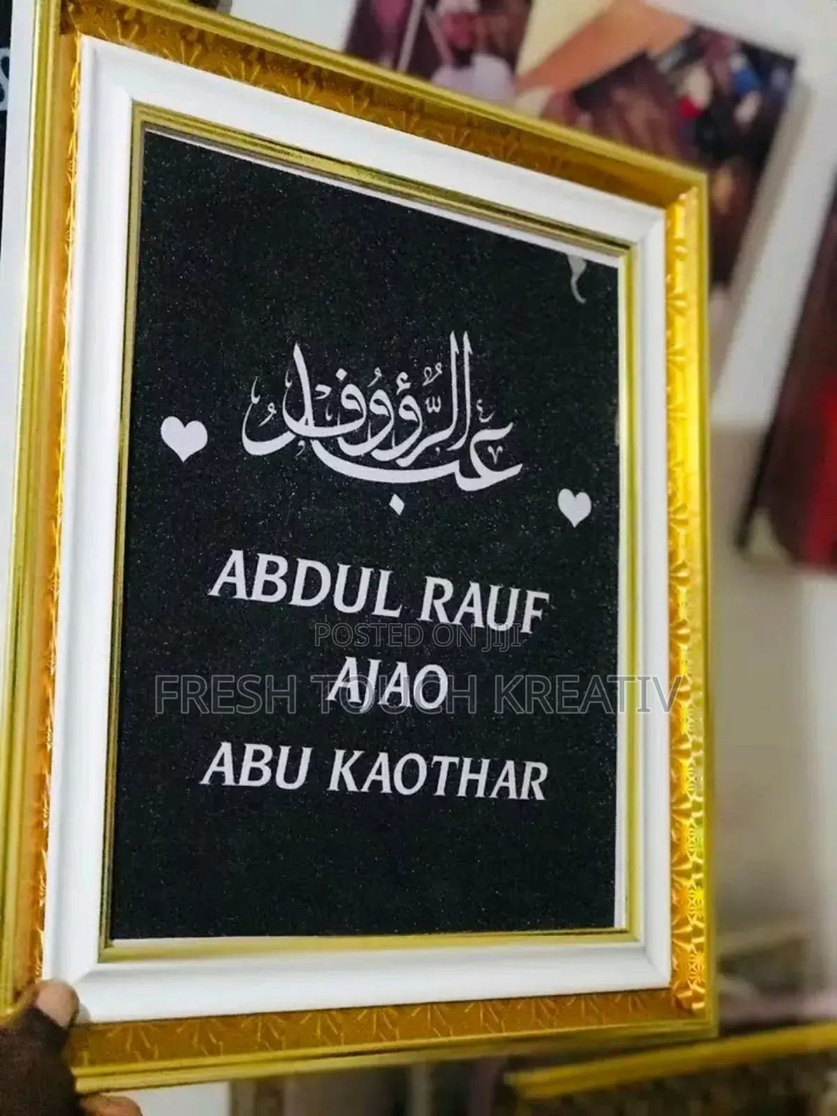Frame and Souvenirs