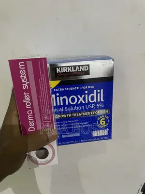 Kirkland Minoxidil With Free Derma Roller