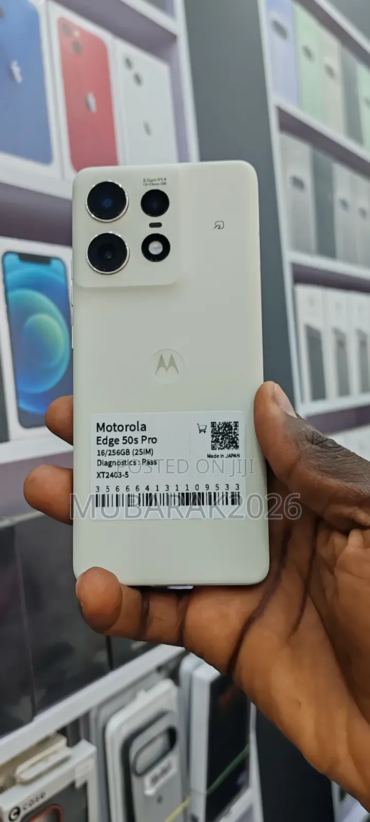 Motorola Edge 50s Pro 256 GB White