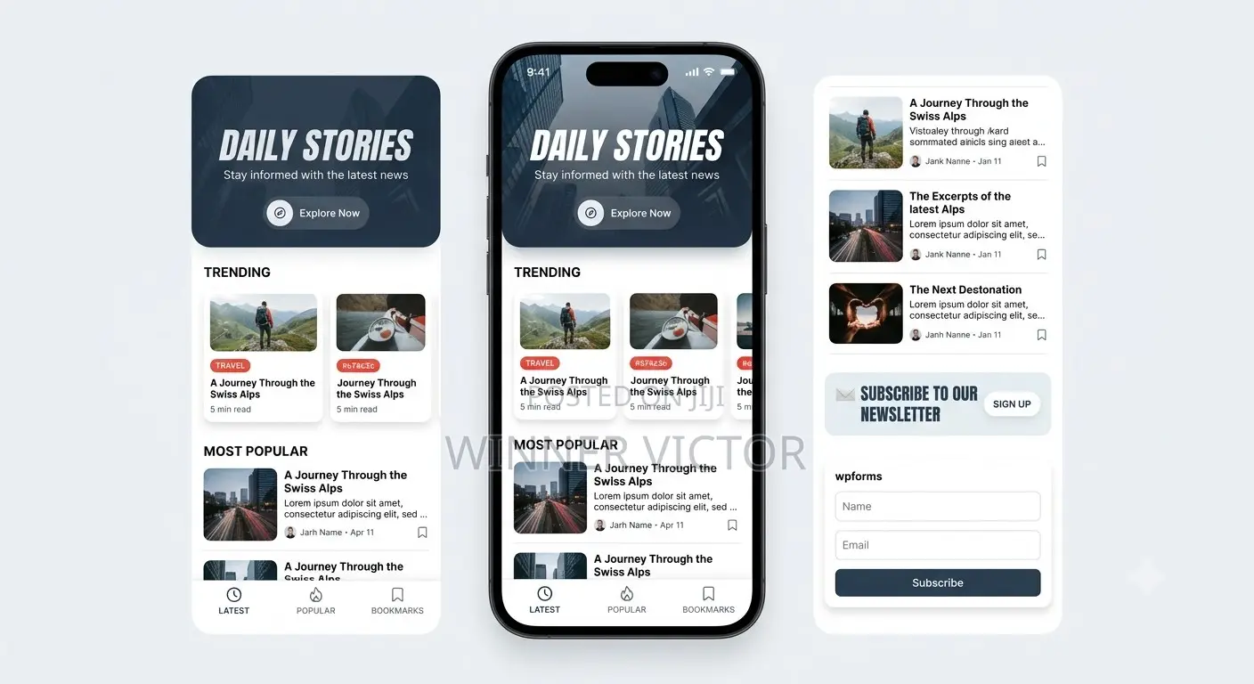 (Per Month) Highly Customizable Mobile App for Your WordPress Site