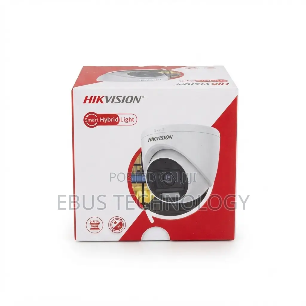 Hikvision 2mp Smart Hybrid Light Fixed Turret Camera Ds-2ce76d0t-LPFS