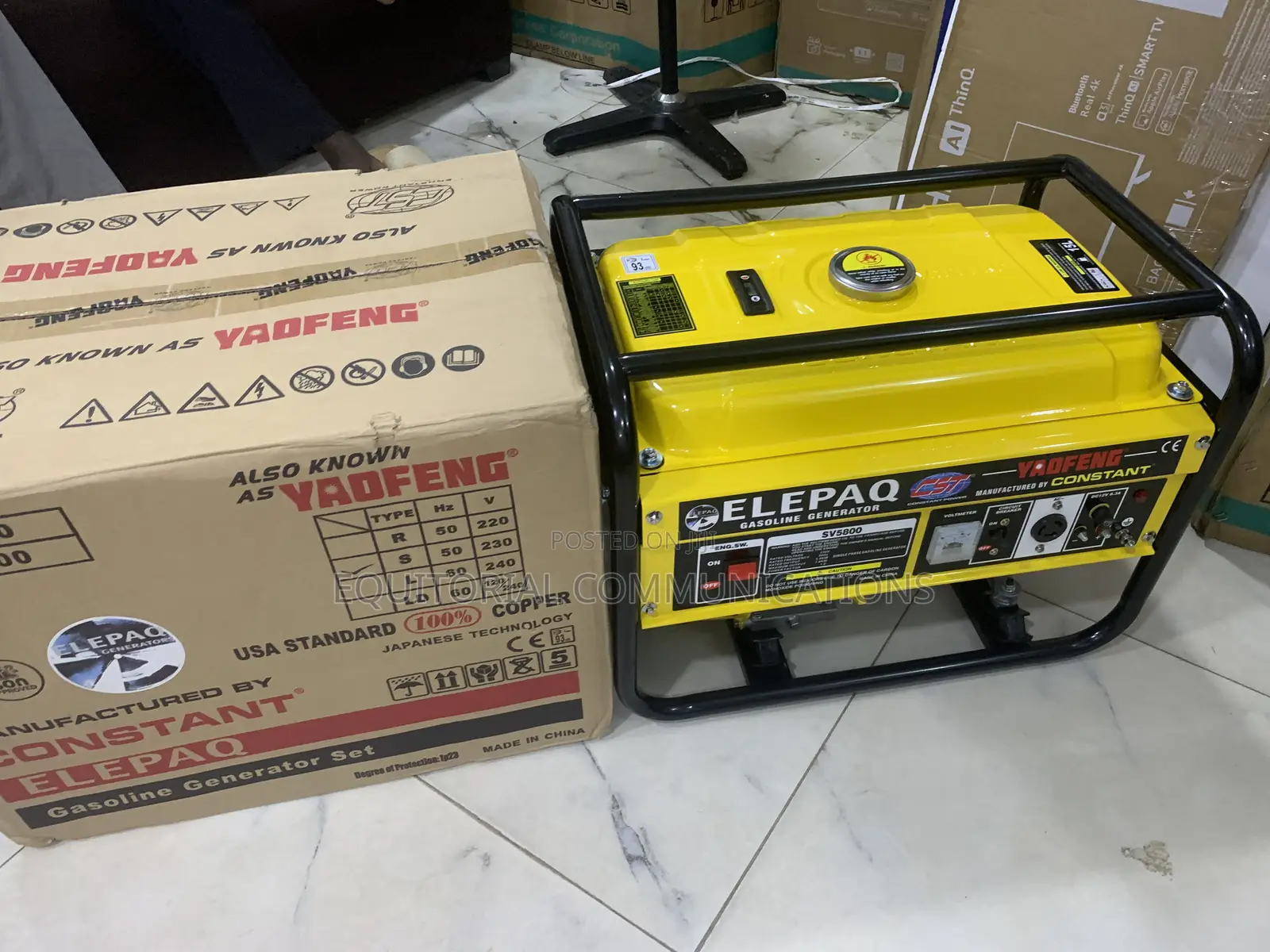 Elepaq SV5800 Generator – Dependable Power During Every Blackout