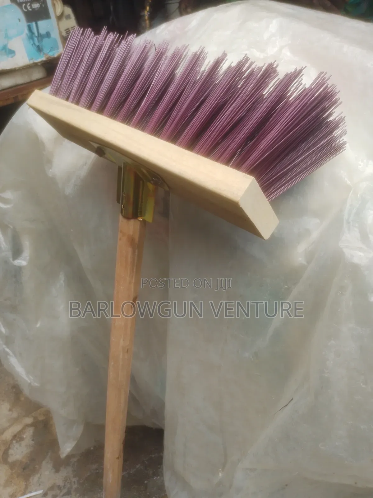 Scrubbing Brush With Stick