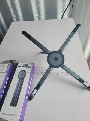 Foldable Laptop Stand Adjustable Aluminum Riser Multi-Purpose Stand