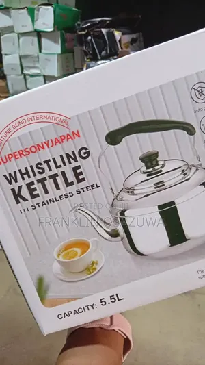 5.5Liters Supersony Japan Stainless Steel Whistling Kettle