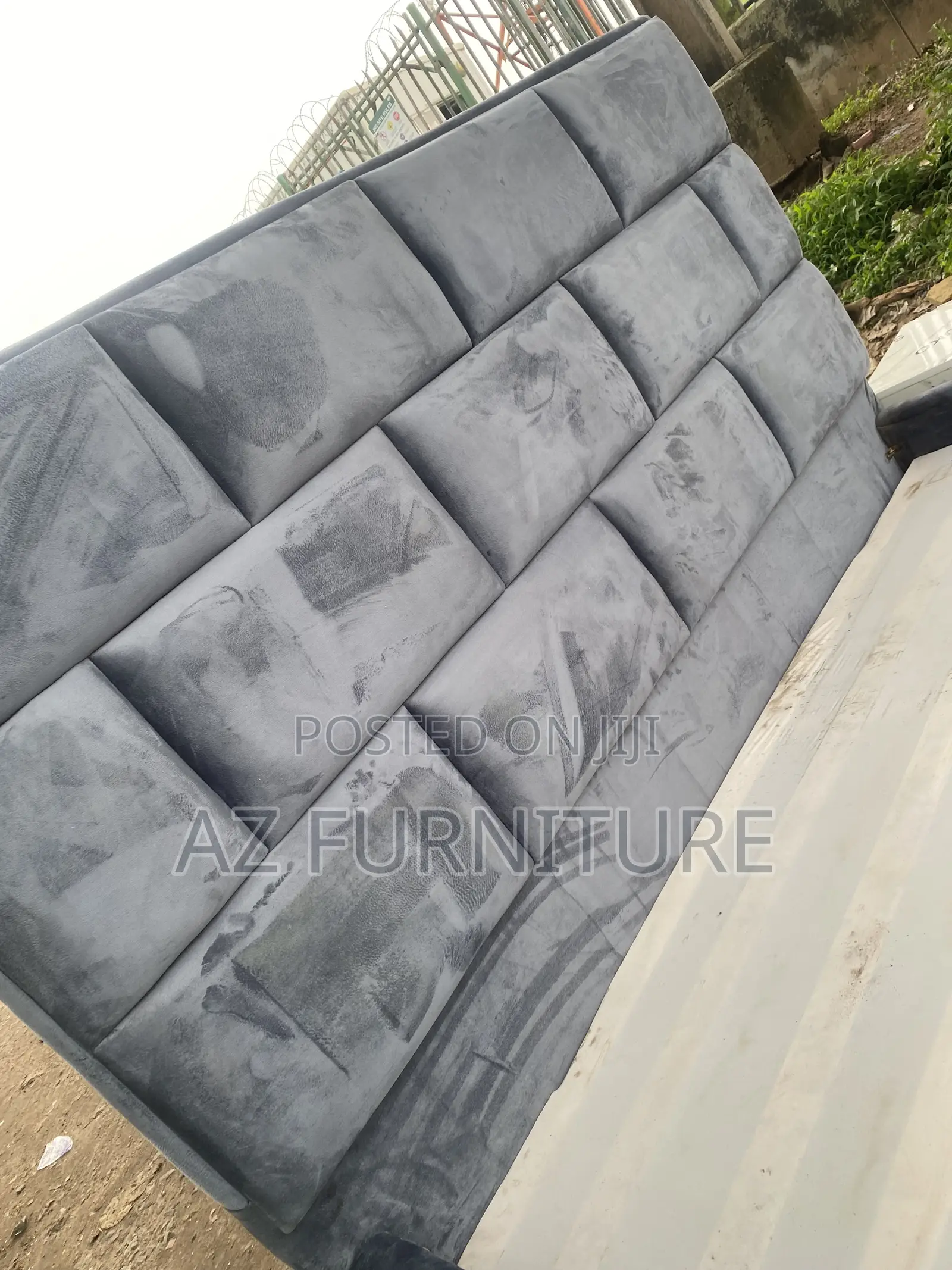 Standard 6 by 6 Padded Bedframe