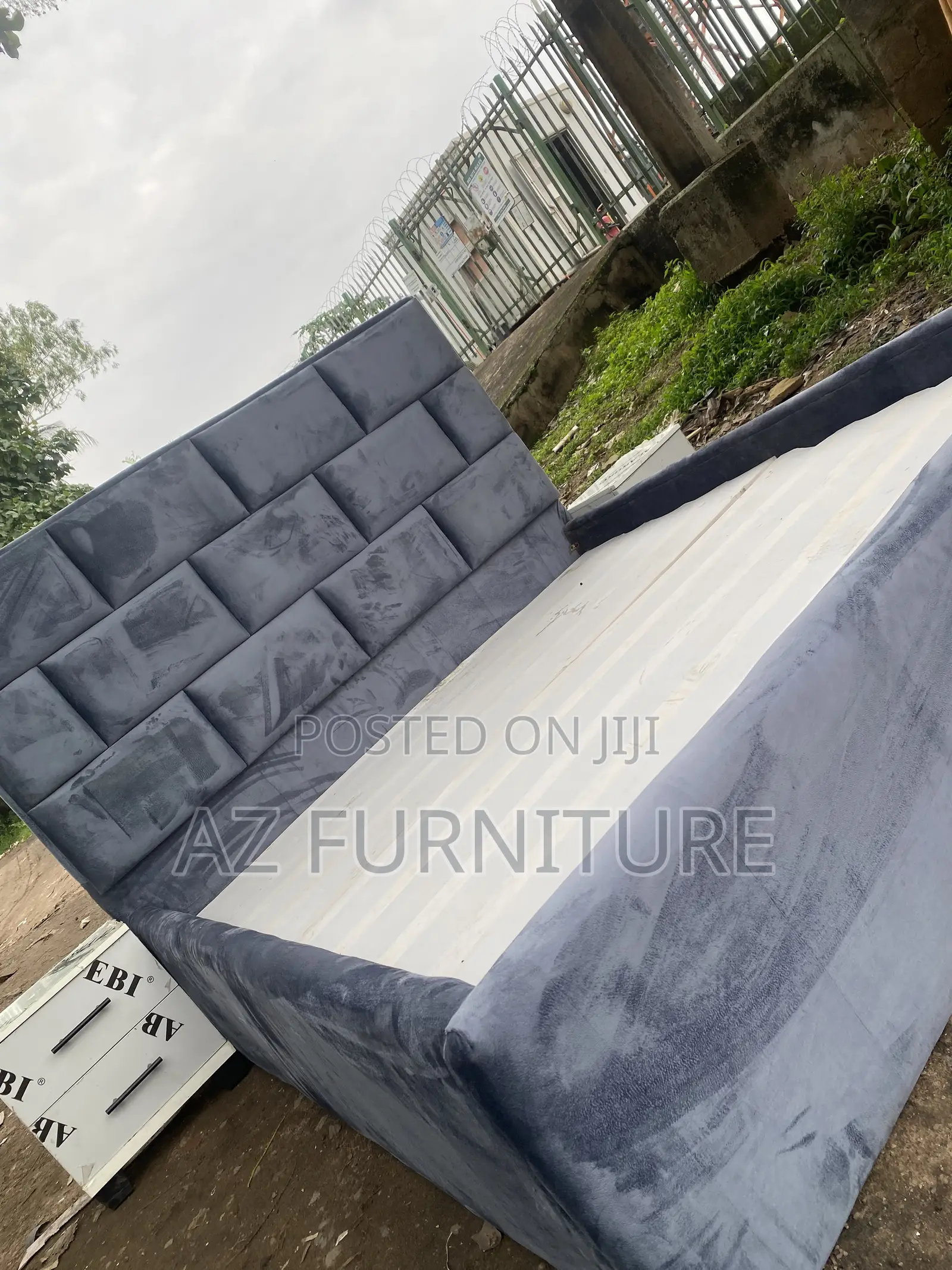 Standard 6 by 6 Padded Bedframe