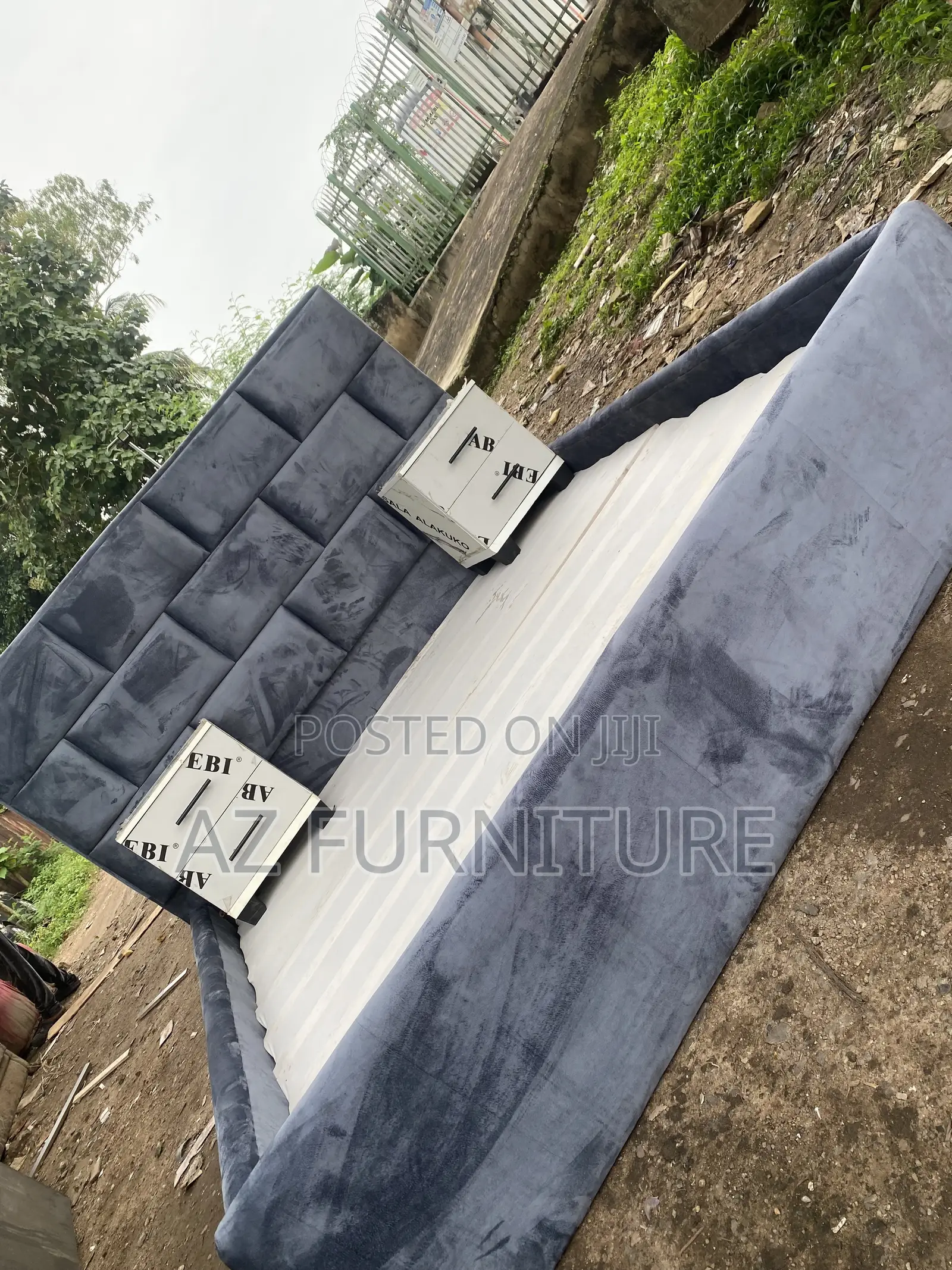 Standard 6 by 6 Padded Bedframe
