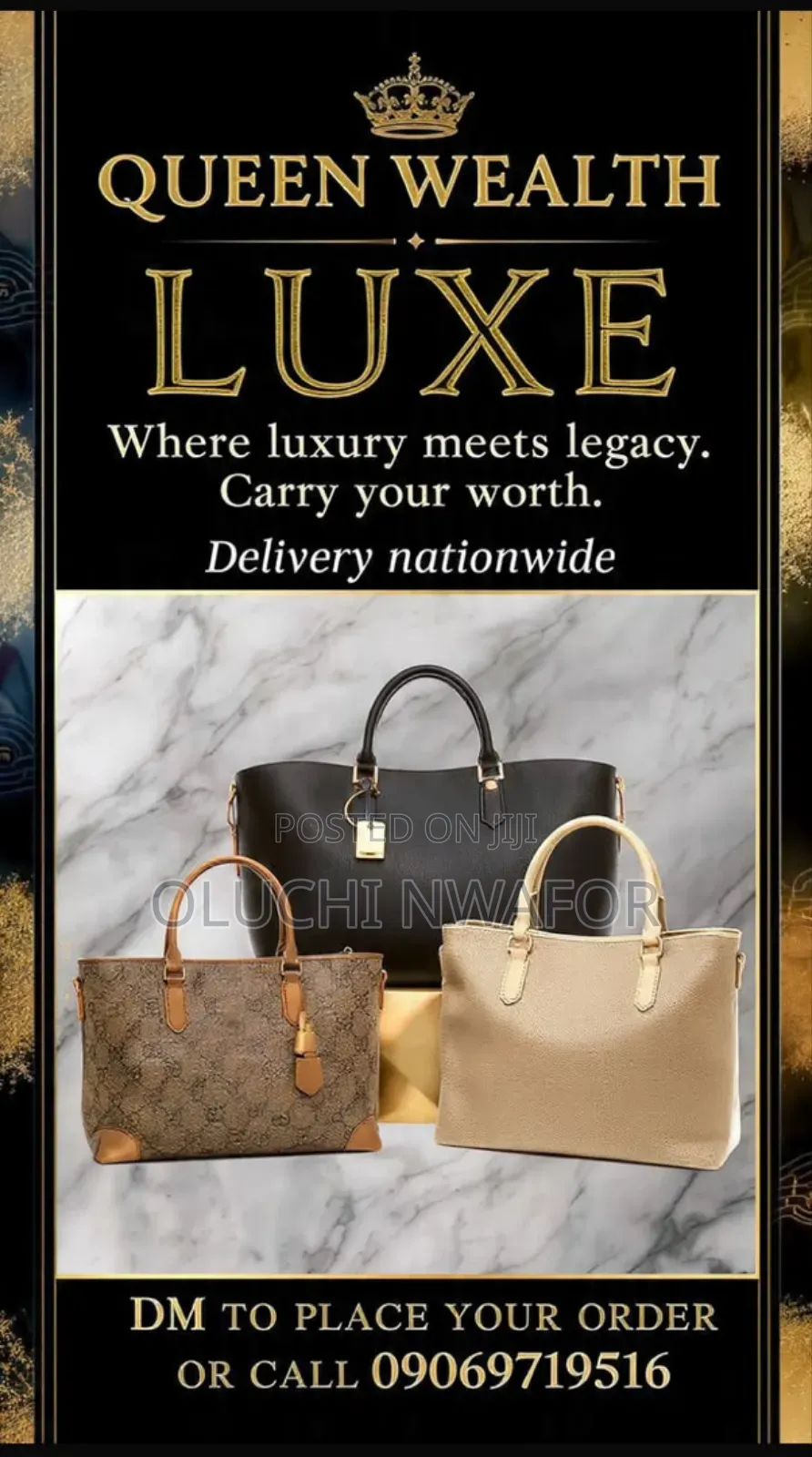 Queen Wealth Luxury Bags