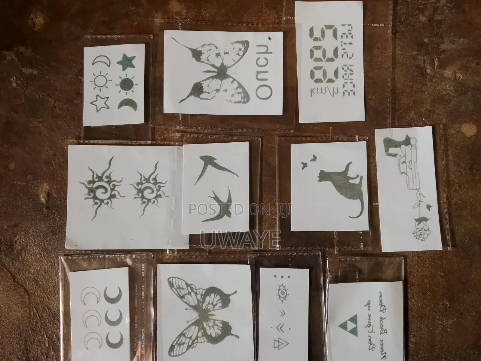 Semi Permanent Tattoo Stickers
