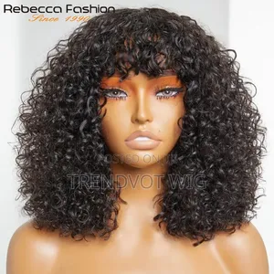 12inches 180g Short Pixie Bob Cut Human Hair Wig