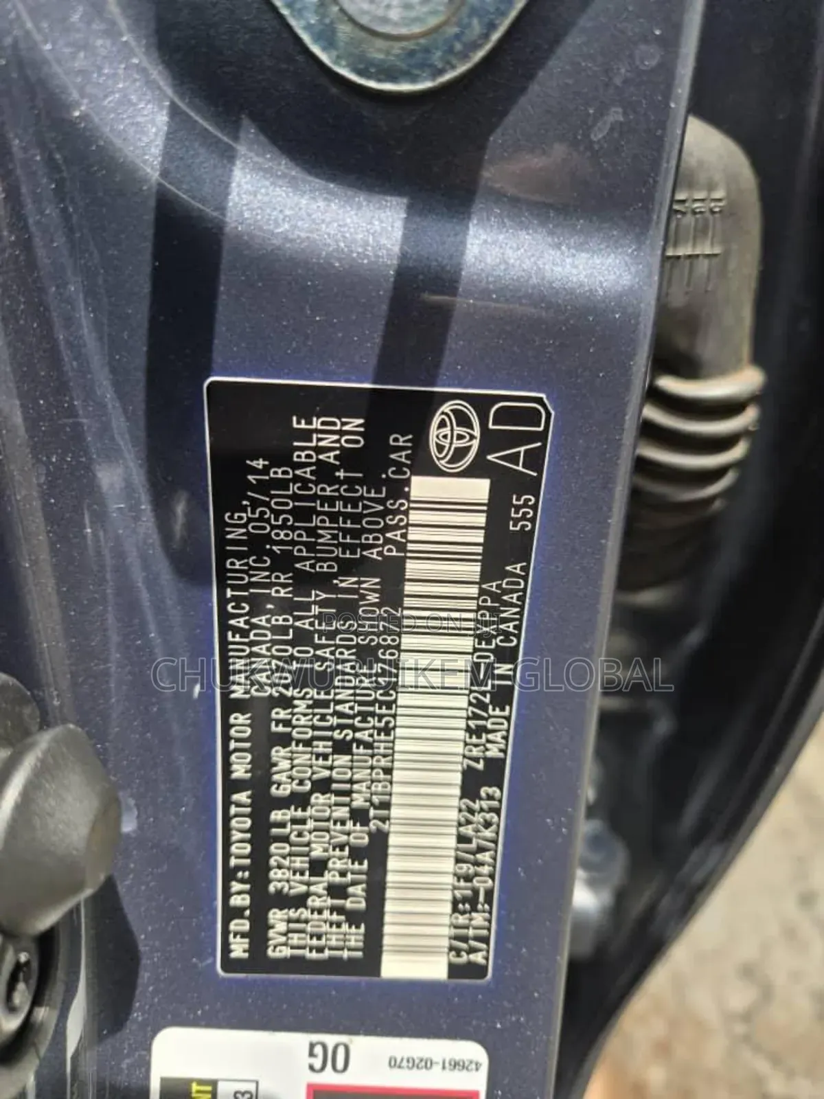 Toyota Corolla 2014