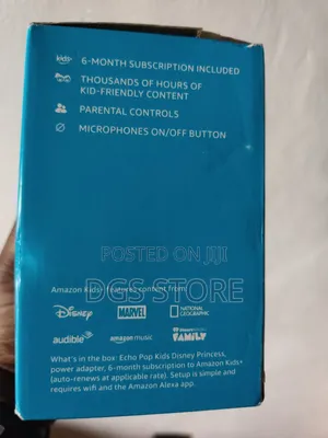 Amazon Echo PoP Kids Alexa Age 3+