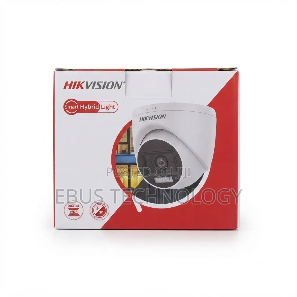 Hikvision Smart Hybrid Light Fixed Turret Camera – Ds-2ce76k0t-LPFS