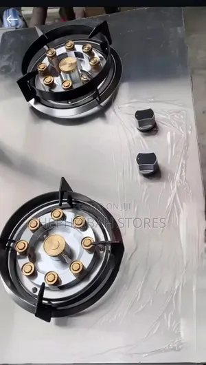 Meestajames Stainless Steel Unbreakable 2 Burner Gas Cooker