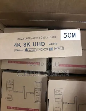 UHD Cable Fiber Optic by 50m