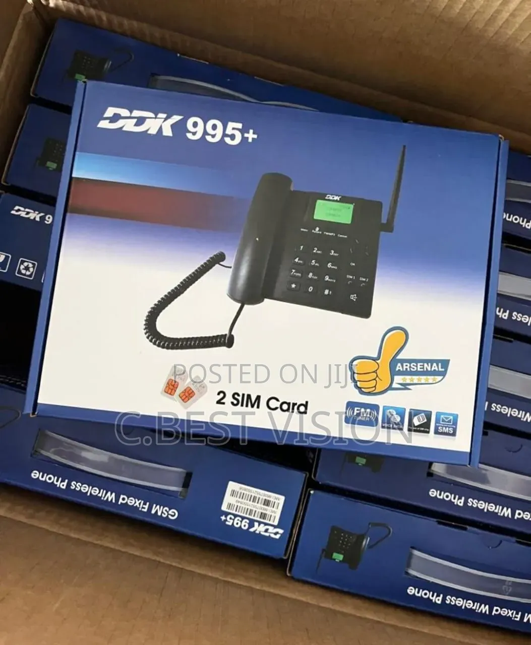 DDK995 Table Phone, That Use Double Sim.