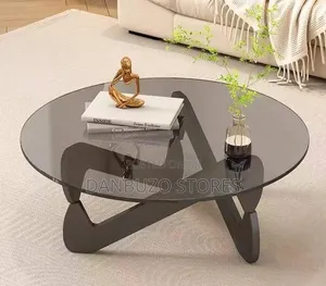 Solid-Wood Special Shaped Round Center Table