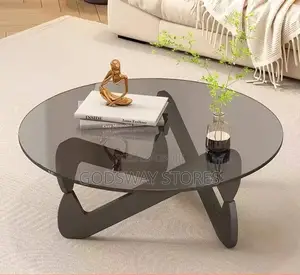 Modern Round Glass Center Table