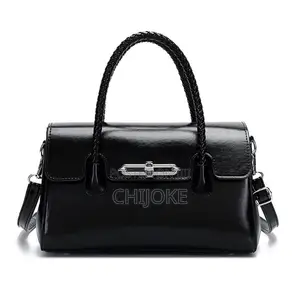 Elegant Medium VERSSE Handbag OS129 - Braided Handle | 4 Colors