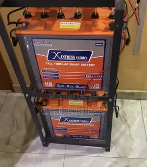 4pcs of 240ah Xantress America Tall Tubular Smart Inverter Battery.