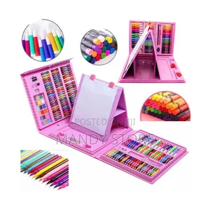 Premium Box Drawing Set With Art Case Acrylic Paint Artist Set