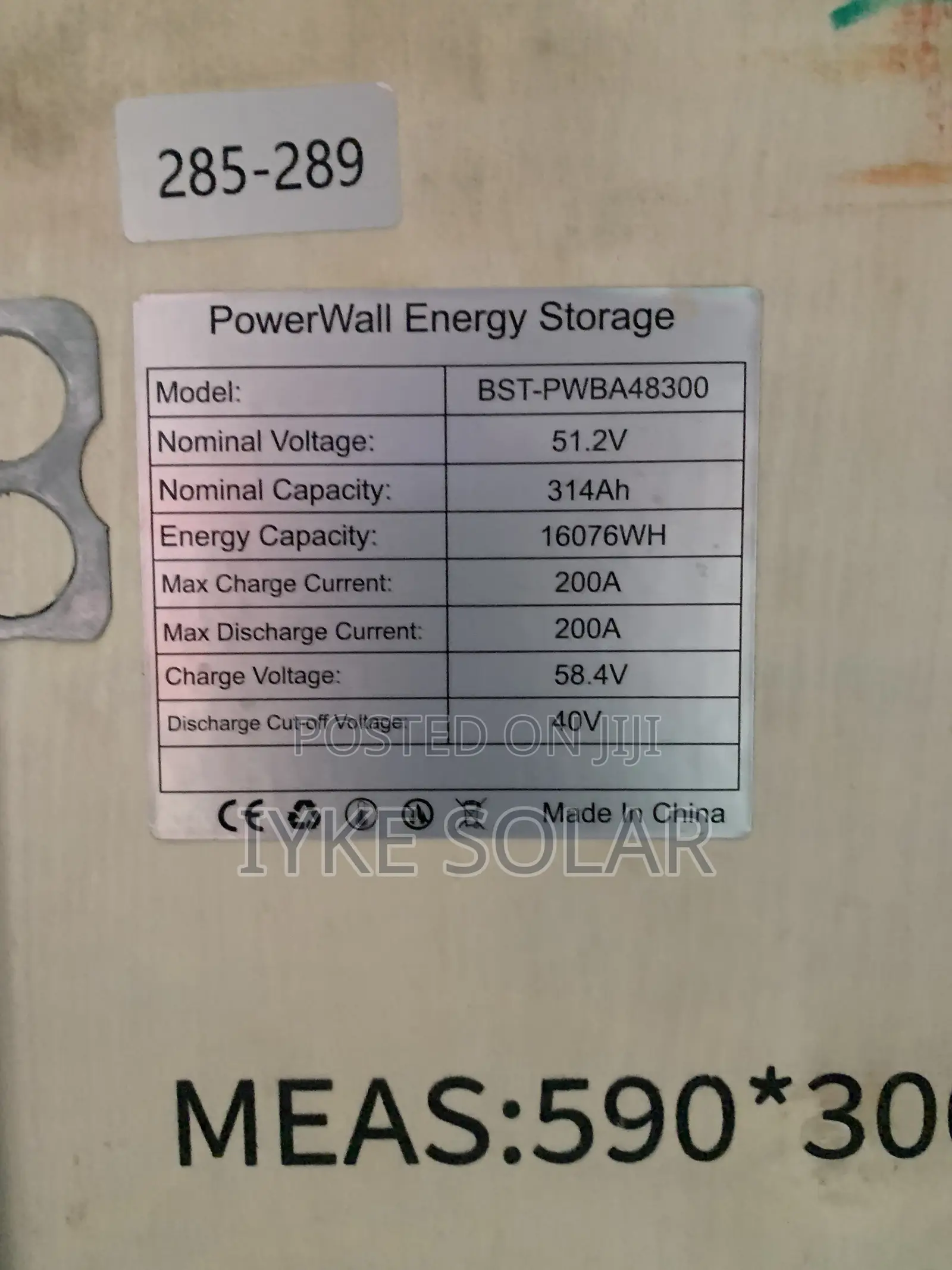16kwh 48v Entelechy Lithium Ion Battery
