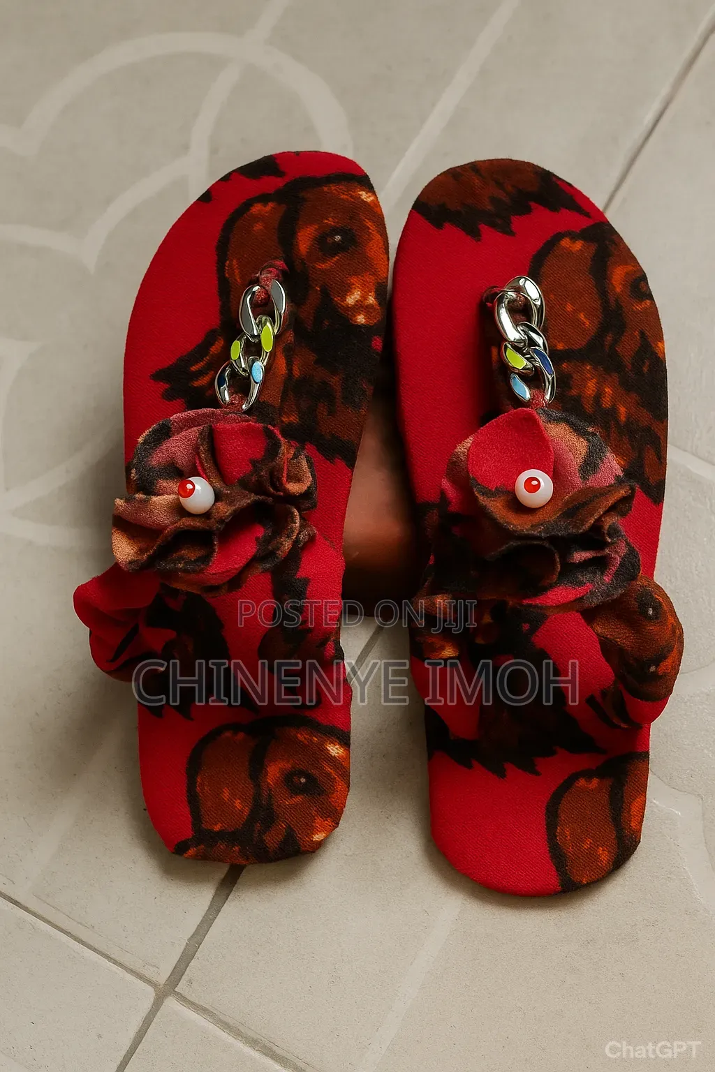 Beaded Gladiator/Maasai Sandals