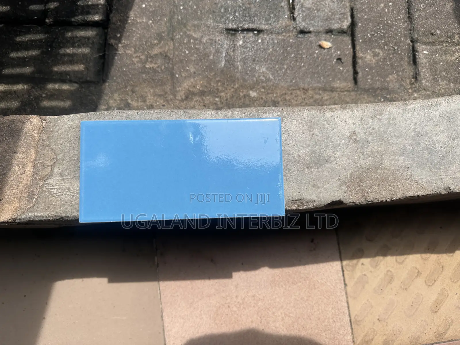 4x8 Glossy Blue Swimming Pool Tile