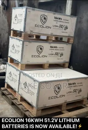 16kwh 48v Ecolion Lithium Ion Battery