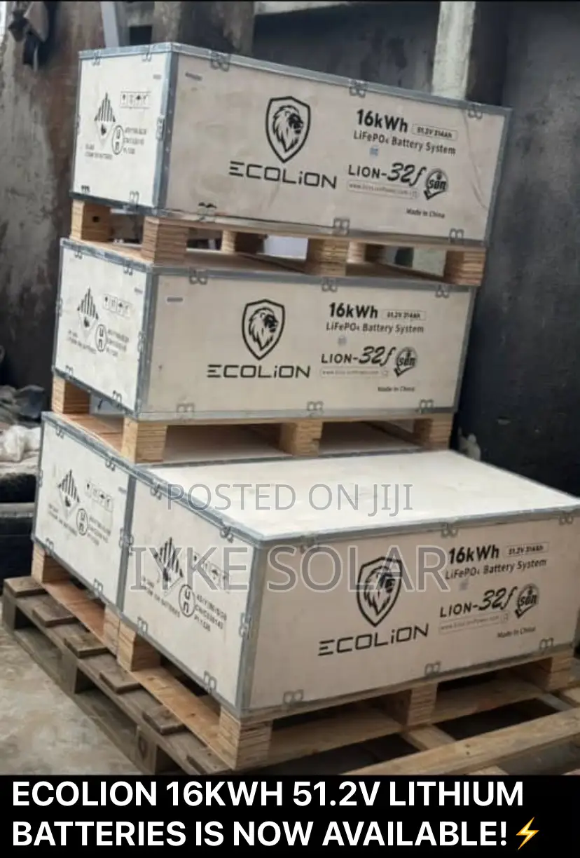 16kwh 48v Ecolion Lithium Ion Battery