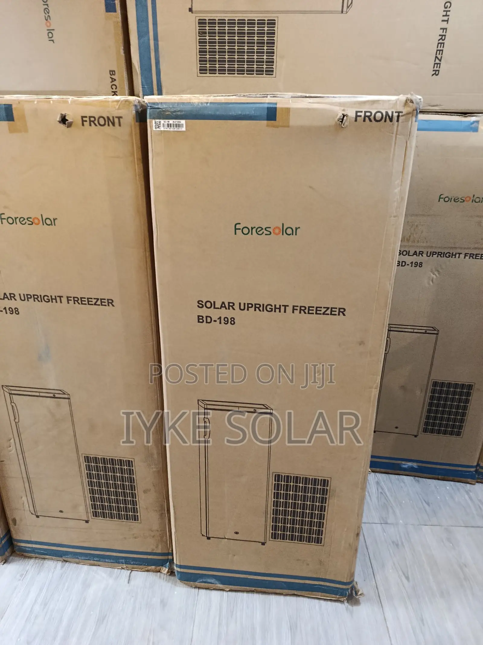 BD-198 Foresolar Inverter Fridge