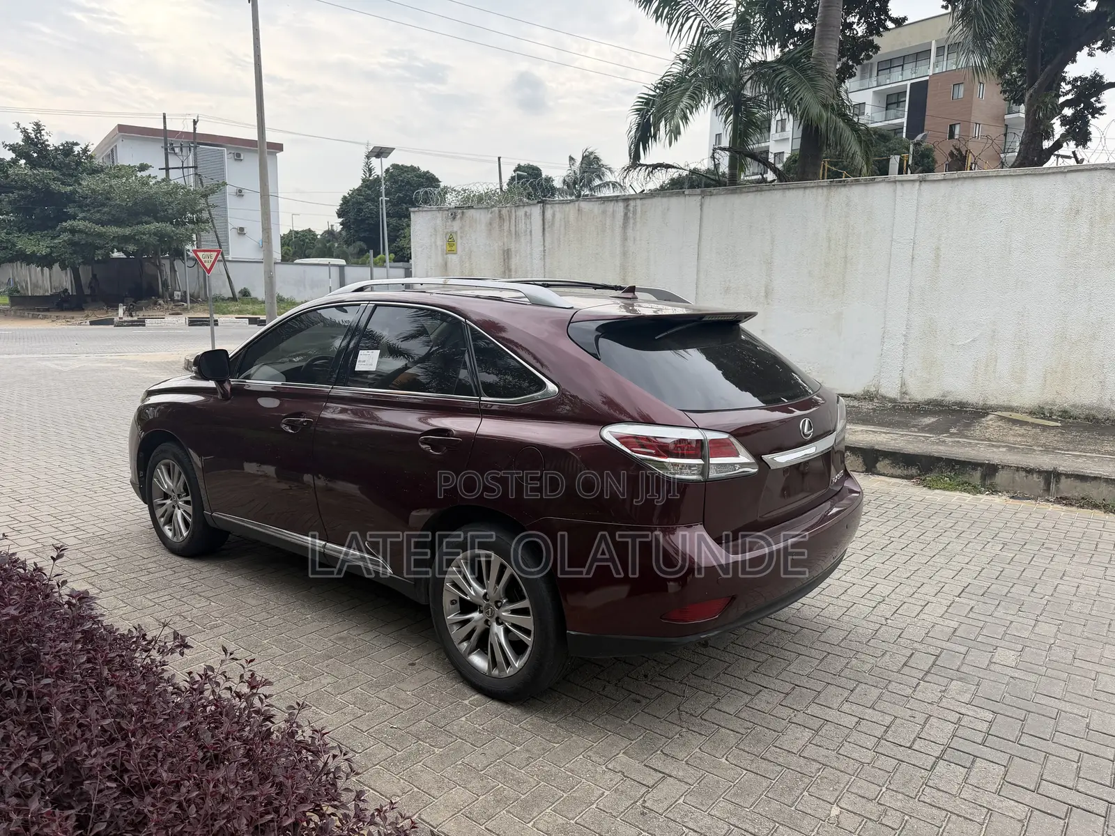 Lexus RX 350 AWD 2013 Maroon