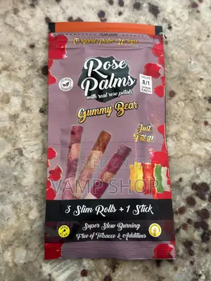 Organic Palm Wrap With Rose Petals