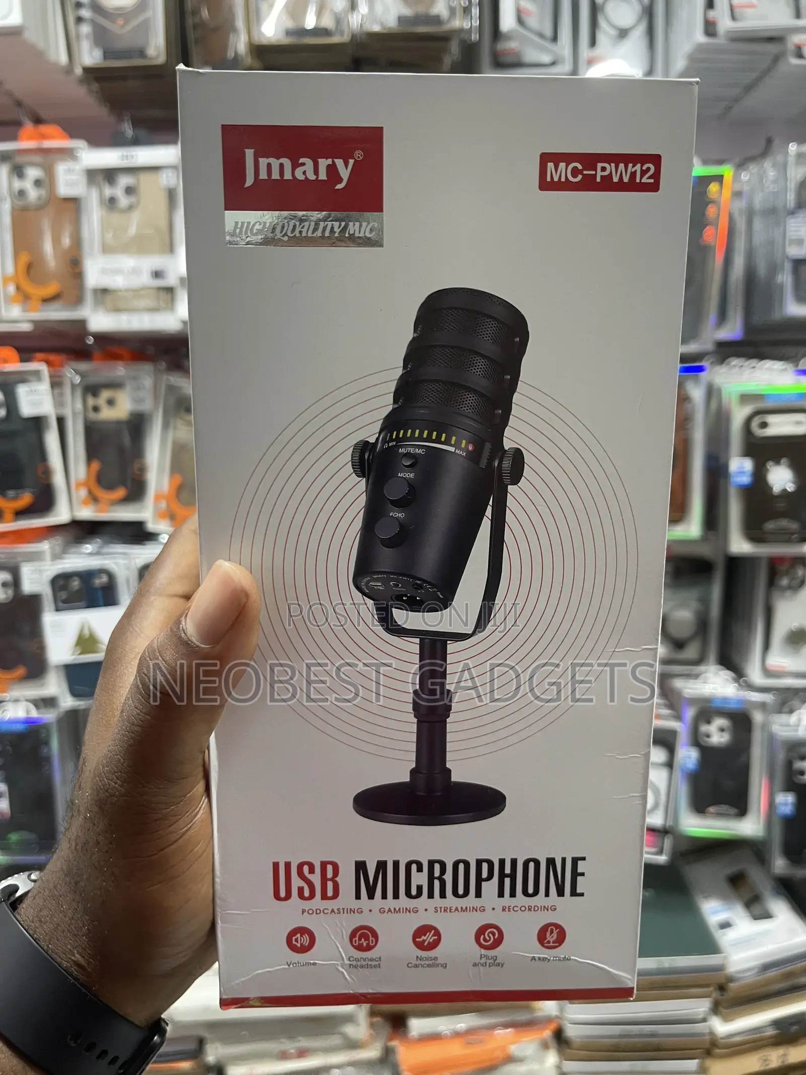 Jmary Mc-Pw12 USB Microphone