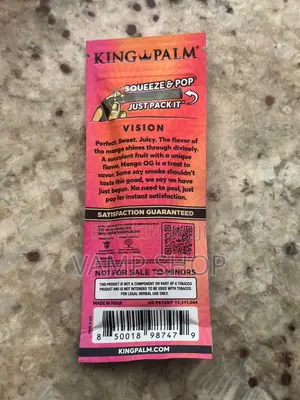 King Palm Leaf Tube