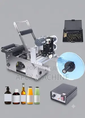 Bottle Labelling Machine With Coding