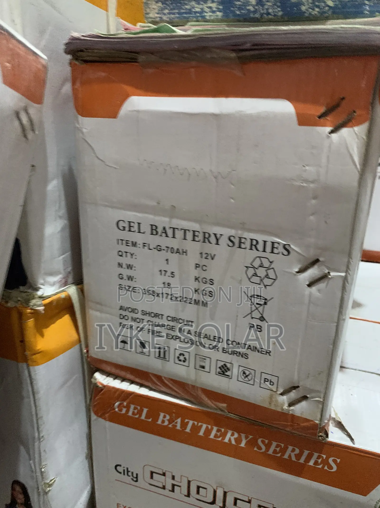 70ahs 12v Choice Dry Cell Battery
