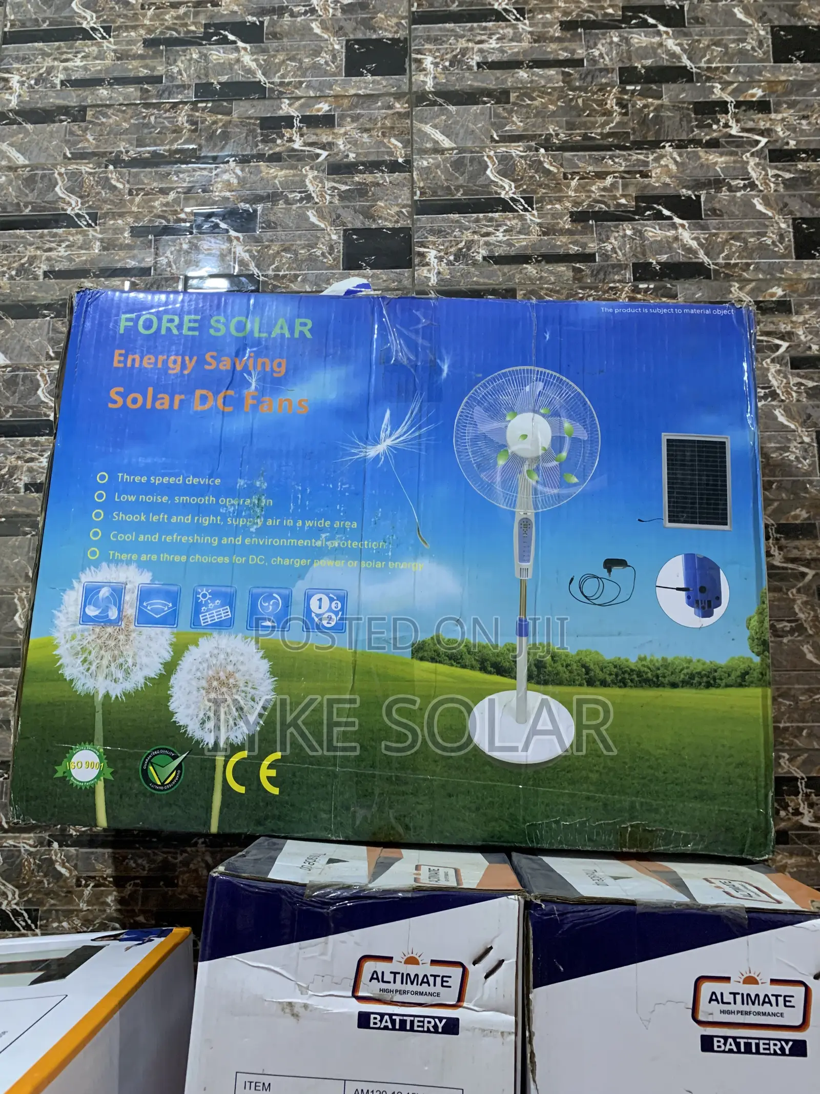 Foresolar Energy Saving Solar DC Fan