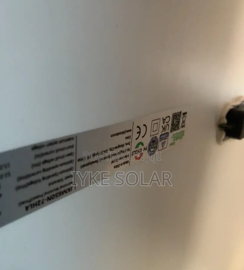 650watts Jinko Solar Panel Non- Bifical